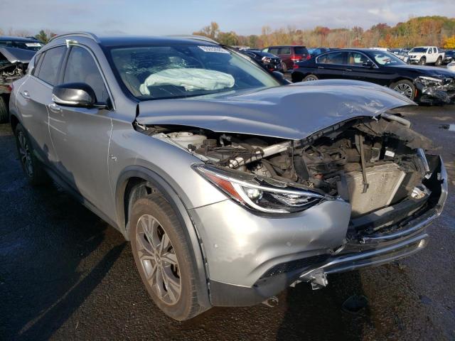 SJKCH5CR3HA018735 - 2017 INFINITI QX30 BASE SILVER photo 1