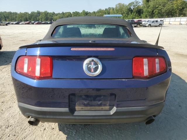 1ZVBP8EM7C5229312 - 2012 FORD MUSTANG BLUE photo 6