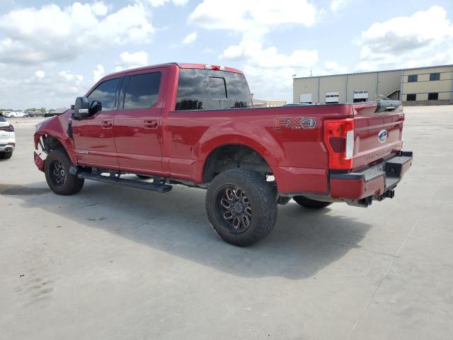 1FT7W2BT2KEF88571 - 2019 FORD F250 SUPER DUTY RED photo 2