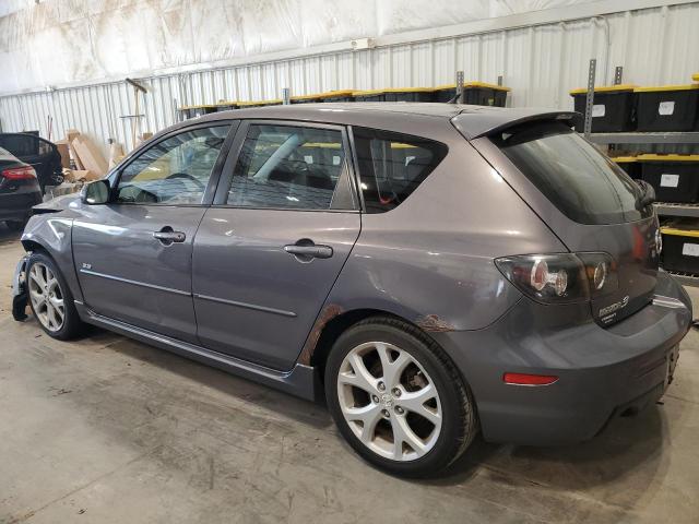 JM1BK343081807200 - 2008 MAZDA 3 HATCHBACK GRAY photo 2