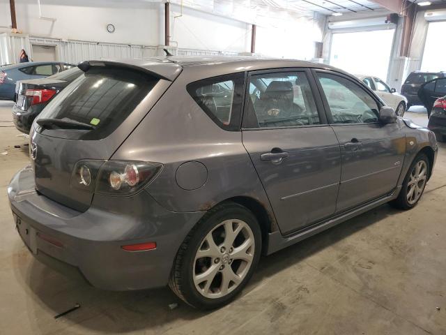 JM1BK343081807200 - 2008 MAZDA 3 HATCHBACK GRAY photo 3