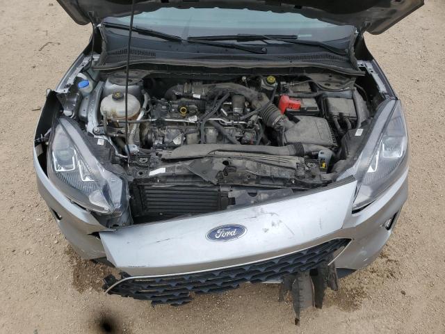 1FMCU9H93MUB13105 - 2021 FORD ESCAPE SEL SILVER photo 11
