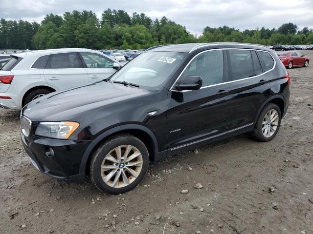 5UXWX9C54D0A26500 - 2013 BMW X3 XDRIVE28I BLACK photo 1