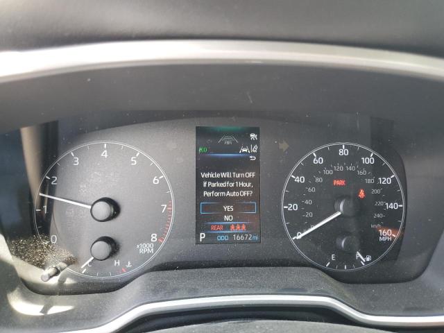 JTND4MBEXR3222221 - 2024 TOYOTA COROLLA SE GRAY photo 9