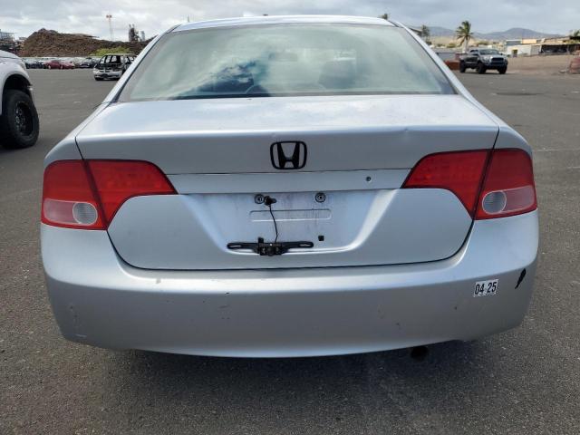 1HGFA16827L026183 - 2007 HONDA CIVIC EX SILVER photo 6