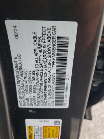 19UDE4H31SA002816 - 2025 ACURA INTEGRA A-SPEC GRAY photo 14