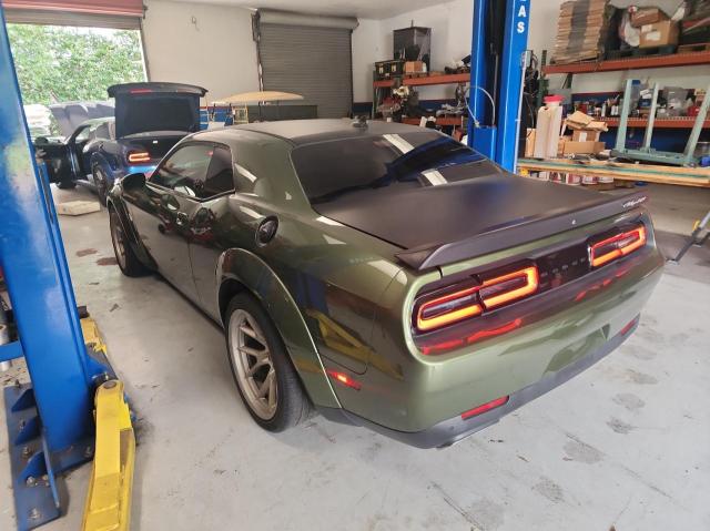 2C3CDZFJ7LH184816 - 2020 DODGE CHALLENGER R/T SCAT PACK GREEN photo 3