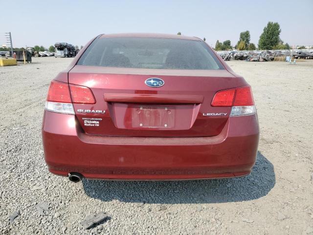 4S3BMCG68B3246532 - 2011 SUBARU LEGACY 2.5I PREMIUM MAROON photo 6