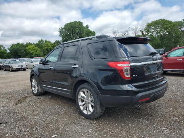 1FM5K8D82DGA93322 - 2013 FORD EXPLORER XLT შავი ფოტო 2