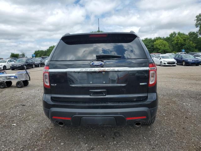 1FM5K8D82DGA93322 - 2013 FORD EXPLORER XLT შავი ფოტო 6