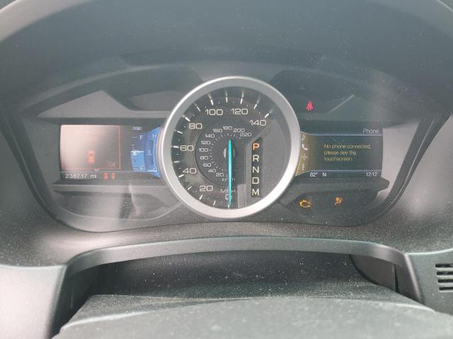 1FM5K8D82DGA93322 - 2013 FORD EXPLORER XLT შავი ფოტო 9