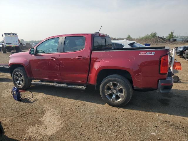 1GCGTDEN1K1333595 - 2019 CHEVROLET COLORADO Z71 RED photo 2