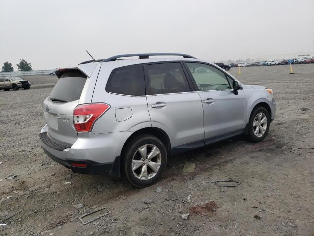 JF2SJAMC3EH555048 - 2014 SUBARU FORESTER 2.5I TOURING SILVER photo 3