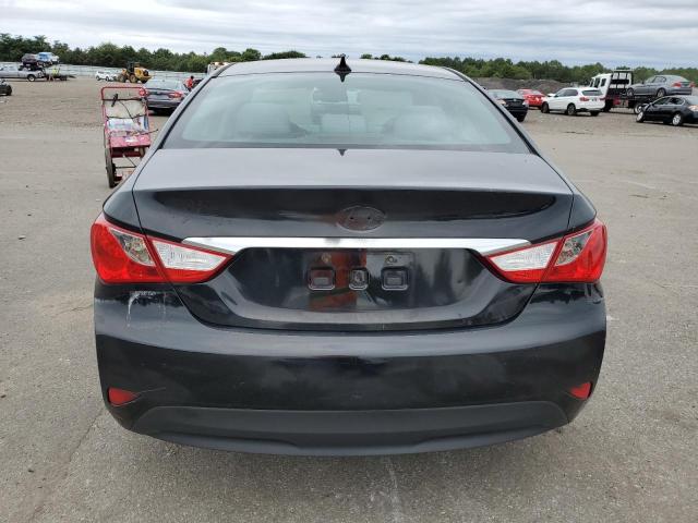 5NPEB4AC2EH945249 - 2014 HYUNDAI SONATA GLS BLACK photo 6