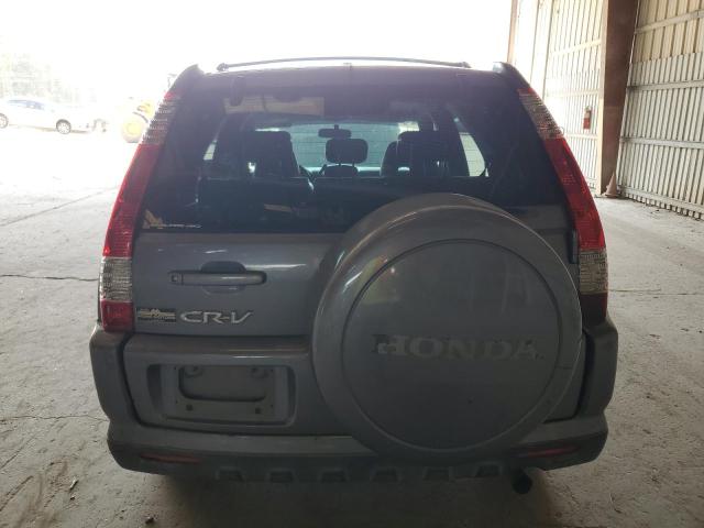 JHLRD78916C017536 - 2006 HONDA CR-V SE GRAY photo 6