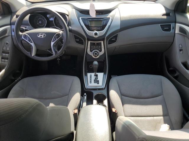 KMHDH4AE3CU383078 - 2012 HYUNDAI ELANTRA GLS SILVER photo 8