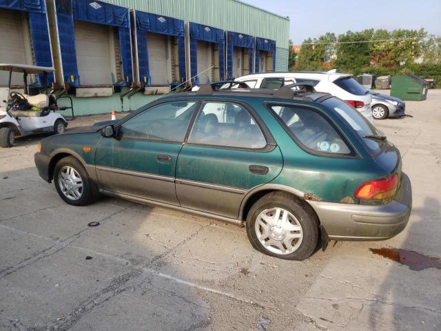 JF1GF4855WG802750 - 1998 SUBARU IMPREZA OUTBACK GREEN photo 2