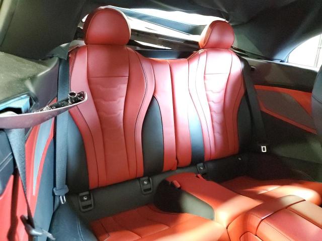 WBAFY4C02MCG01002 - 2021 BMW M850XI WHITE photo 10