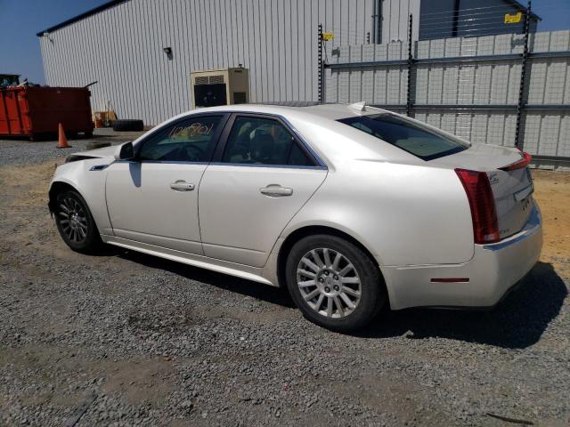 1G6DE5E55C0138905 - 2012 CADILLAC CTS LUXURY COLLECTION WHITE photo 2