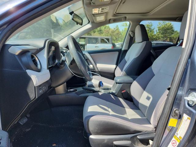 JTMWFREV5ED038597 - 2014 TOYOTA RAV4 XLE BLUE photo 7