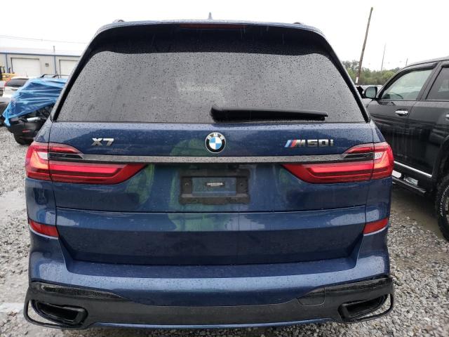 5UXCX6C0XM9H05141 - 2021 BMW X7 M50I BLUE photo 6