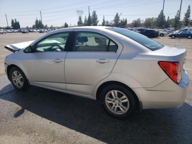 1G1JC5SH4F4140817 - 2015 CHEVROLET SONIC LT SILVER photo 2