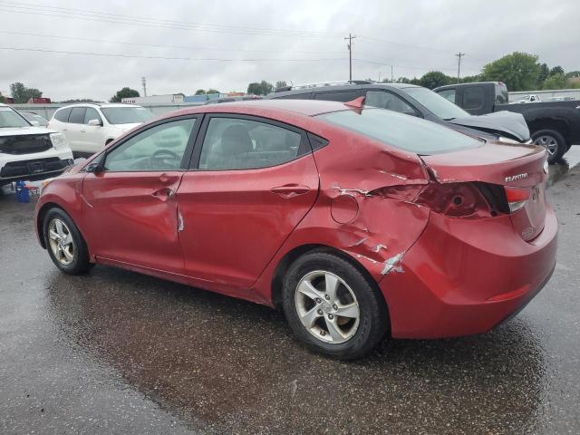 5NPDH4AE0FH646758 - 2015 HYUNDAI ELANTRA SE BURGUNDY photo 2