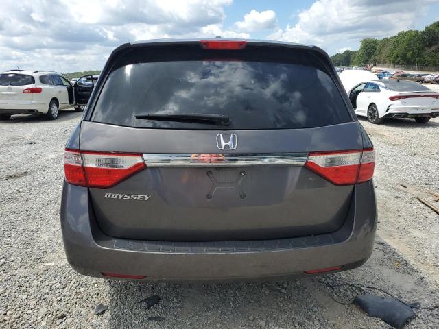 5FNRL5H6XBB104651 - 2011 HONDA ODYSSEY EXL GRAY photo 6