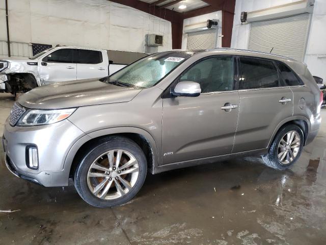 5XYKWDA76EG446388 - 2014 KIA SORENTO SX GRAY photo 1