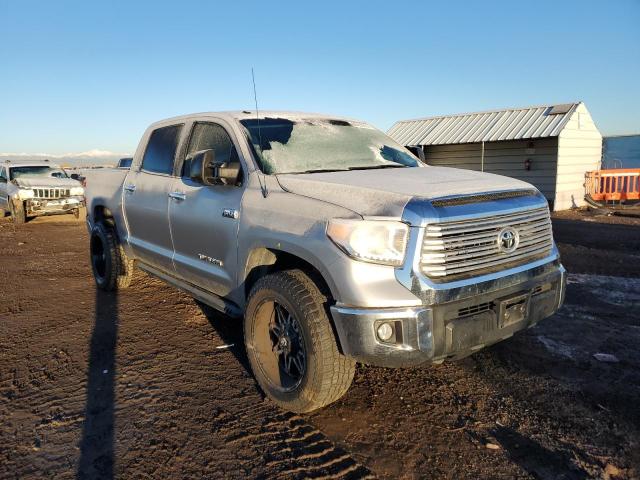 5TFHW5F15GX573539 - 2016 TOYOTA TUNDRA CREWMAX LIMITED SILVER photo 1