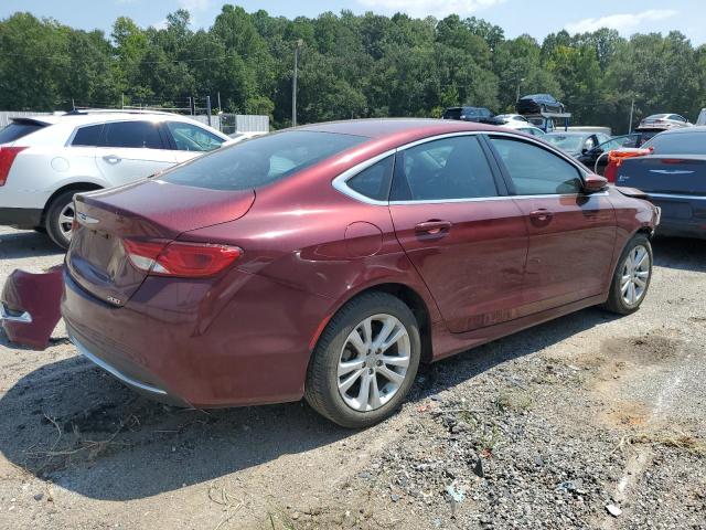 1C3CCCAB8FN697844 - 2015 CHRYSLER 200 LIMITED MAROON photo 3