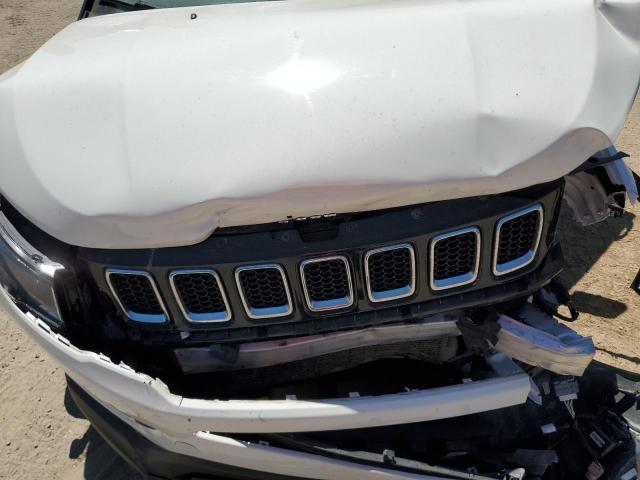 3C4NJDCB5MT554067 - 2021 JEEP COMPASS LIMITED أبيض صورة 12