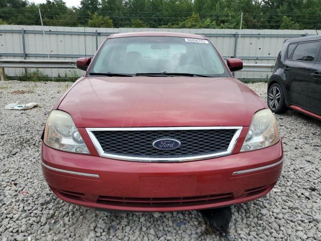 1FAFP231X5G140308 - 2005 FORD FIVE HUNDR SE RED photo 5