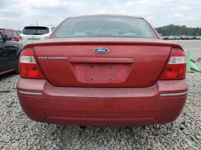 1FAFP231X5G140308 - 2005 FORD FIVE HUNDR SE RED photo 6