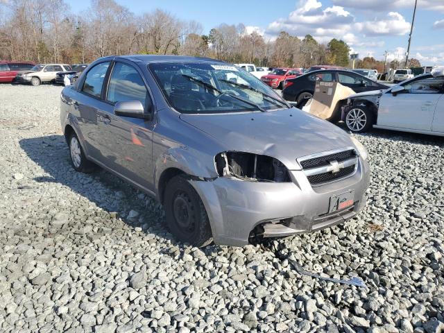 KL1TD5DEXAB126433 - 2010 CHEVROLET AVEO LS ნაცრისფერი ფოტო 1