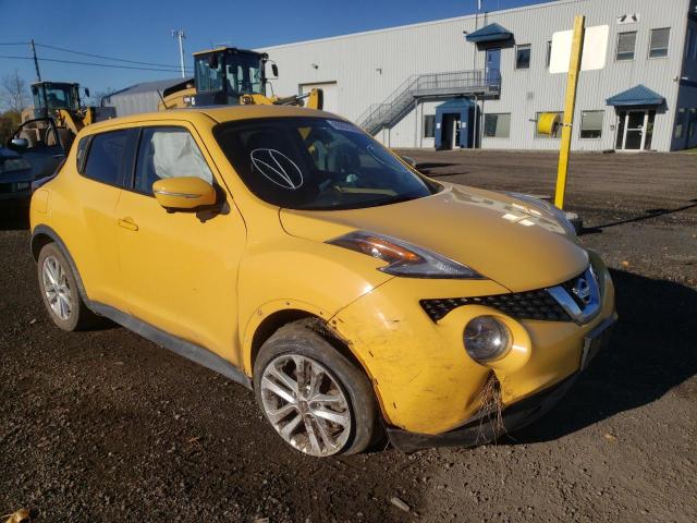 JN8AF5MV6FT562597 - 2015 NISSAN JUKE S YELLOW photo 1