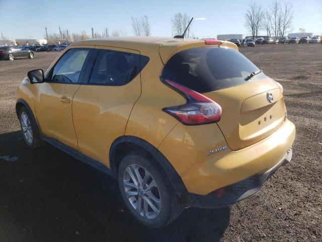 JN8AF5MV6FT562597 - 2015 NISSAN JUKE S YELLOW photo 3