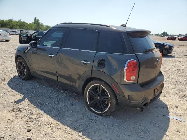 WMWZC3C59CWL86276 - 2012 MINI COOPER S COUNTRYMAN GRAY photo 2