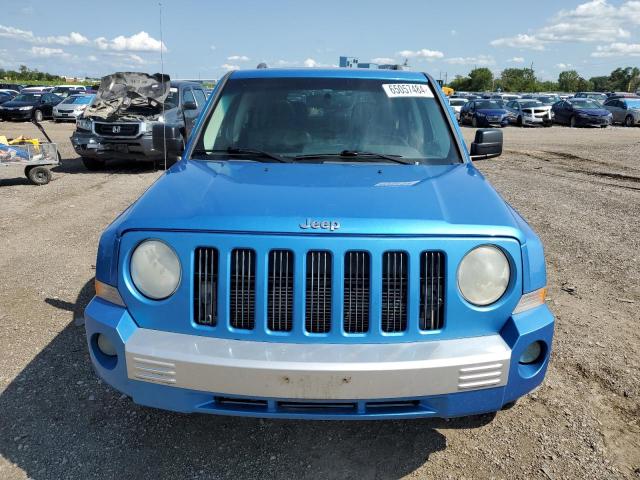 1J8FF48W68D541298 - 2008 JEEP PATRIOT LIMITED BLUE photo 5