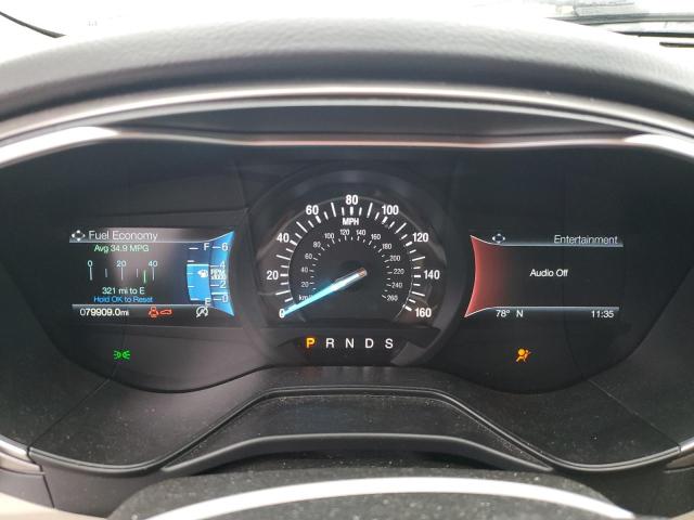 3FA6P0HD9KR211879 - 2019 FORD FUSION SE 黑色 照片 9