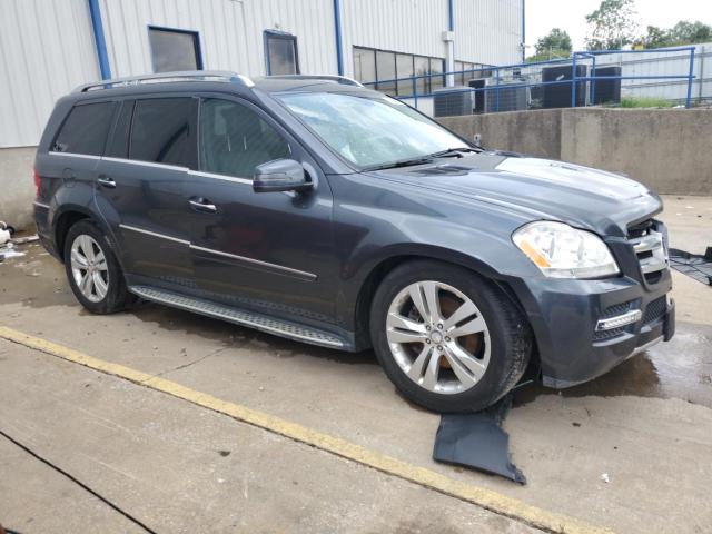 4JGBF7BE4BA637197 - 2011 MERCEDES-BENZ GL 450 4MATIC GRAY photo 4