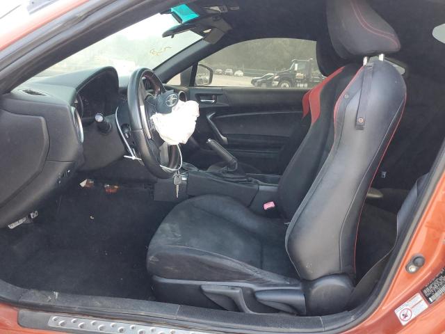 JF1ZNAA14D2707463 - 2013 TOYOTA SCION FR-S ნარინჯისფერი ფოტო 7