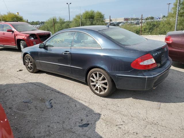 WDBTJ56H27F212750 - 2007 MERCEDES-BENZ CLK 350 BLUE photo 2