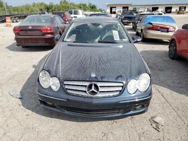 WDBTJ56H27F212750 - 2007 MERCEDES-BENZ CLK 350 BLUE photo 5