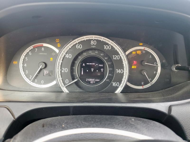 1HGCR3F97DA028938 - 2013 HONDA ACCORD TOURING WHITE photo 9