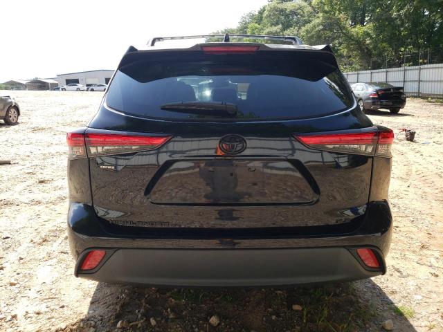 5TDGZRAH7NS091768 - 2022 TOYOTA HIGHLANDER XLE BLACK photo 6
