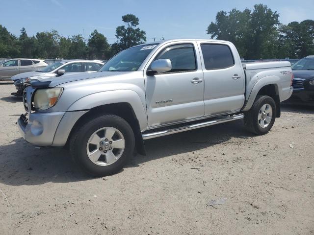 5TEJU62N18Z497091 - 2008 TOYOTA TACOMA DOUBLE CAB PRERUNNER GRAY photo 1