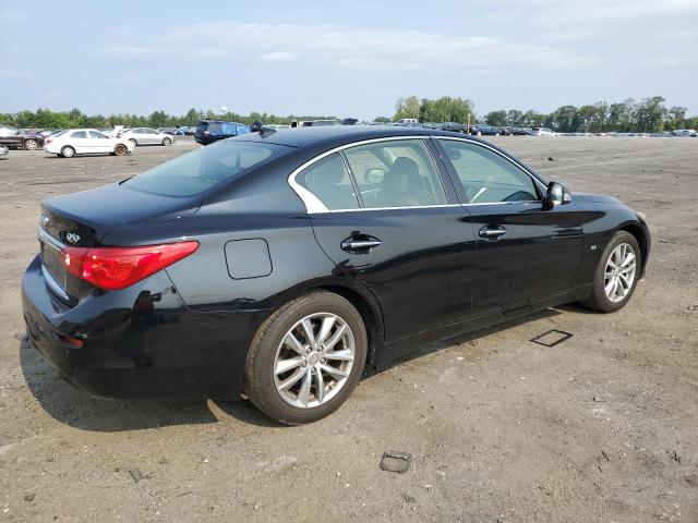 JN1BV7AR2EM698923 - 2014 INFINITI Q50 BASE BLACK photo 3