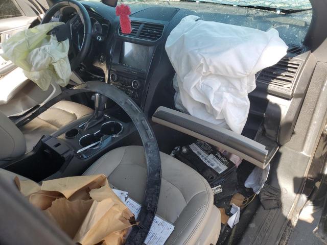 1FM5K7D81JGB17857 - 2018 FORD EXPLORER XLT შავი ფოტო 8