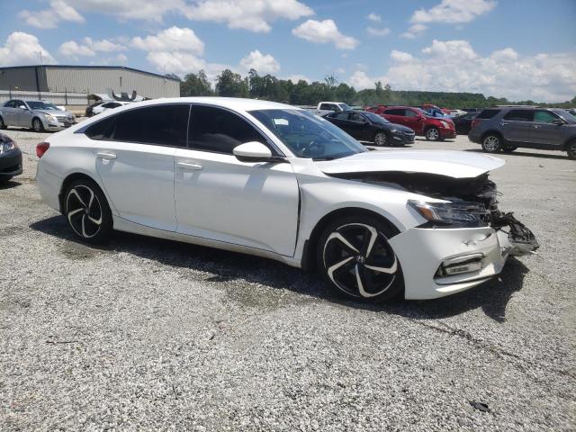1HGCV1F33KA106611 - 2019 HONDA ACCORD SPORT WHITE photo 4